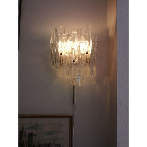 Vintage wandlamp in brutalistisch luciet, 1960