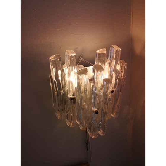 Image 1 of Vintage wandlamp in brutalistisch luciet, 1960