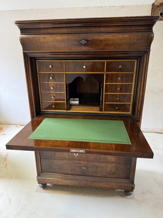 Image 1 of Antiek Louis Philippe secretaire