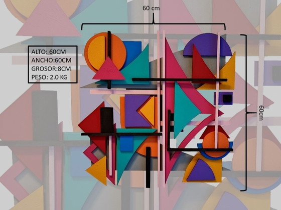 Image 1 of Ruben M. Millano Gamez - 'Geomatric Life'