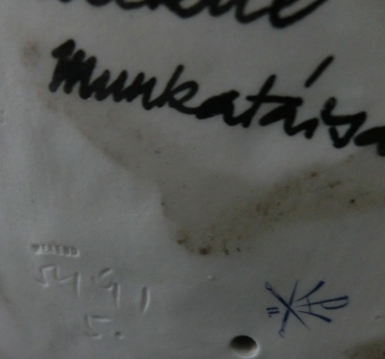 Image 1 of Herend porseleinen beeldje Hongarije, Kozak, H: ca. 29 cm