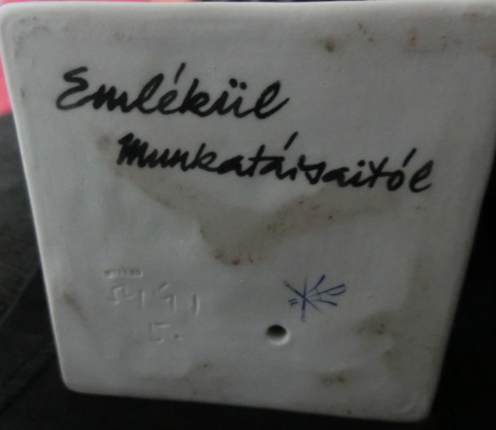 Image 1 of Herend porseleinen beeldje Hongarije, Kozak, H: ca. 29 cm