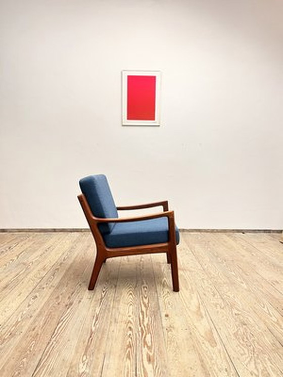 Image 1 of Fauteuil // Teakhouten fauteuil van Ole Wanscher voor France and Son, Denemarken, 1950