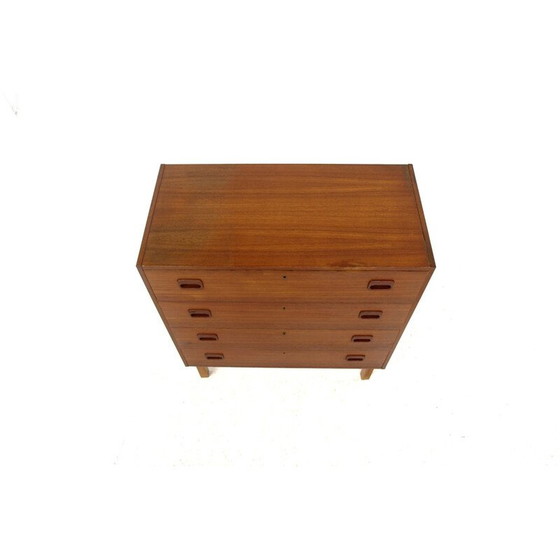 Image 1 of Scandinavische vintage teakhouten ladekast, Zweden 1960