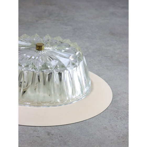 Image 1 of Vintage kristallen plafondlamp