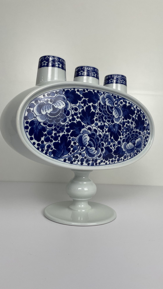 Image 1 of Marcel Wanders Moooi Royal Delft vaas Delft Blue Model 3