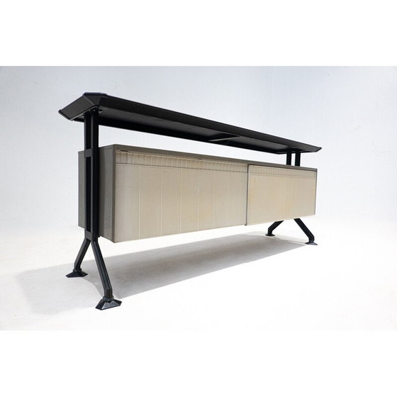 Image 1 of Mid Century buffetkast uit de "Arco" serie van Studio Bbpr voor Olivetti, Italië 1960