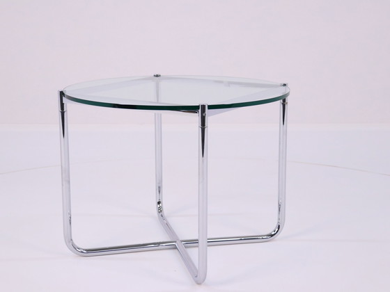 Image 1 of Salontafel Model Mr door Ludwig Mies Van Der Rohe voor Knoll, VS, 1980S