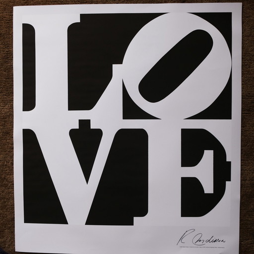 Robert Indiana "Love" Poster