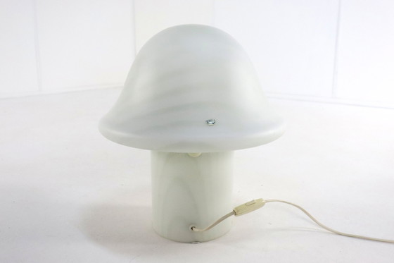 Image 1 of Peill & Putzler Zebra Mushroom Glas Lamp Tafellamp Xl