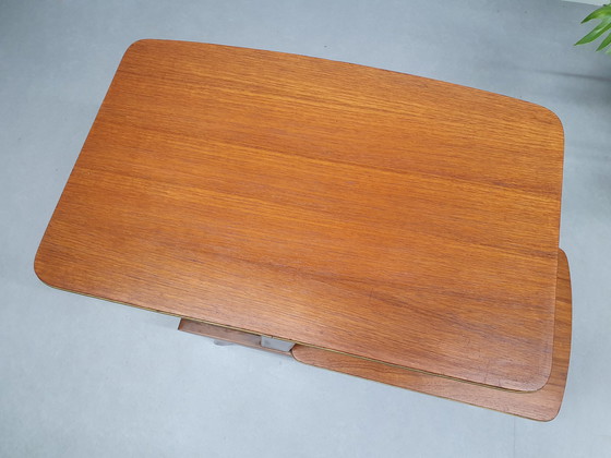 Image 1 of Mid-Century Barcart/Sidetable Teak. Vintage Bijzettafel.