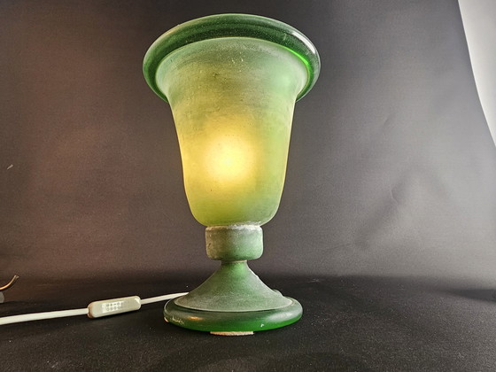 Image 1 of Vintage Murano Scavo lamp