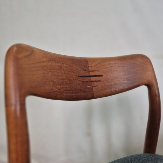 Image 1 of 6 Johannes Andersen Stoelen, Uldum Møbelfabrik Vintage Jaren 60 Deens