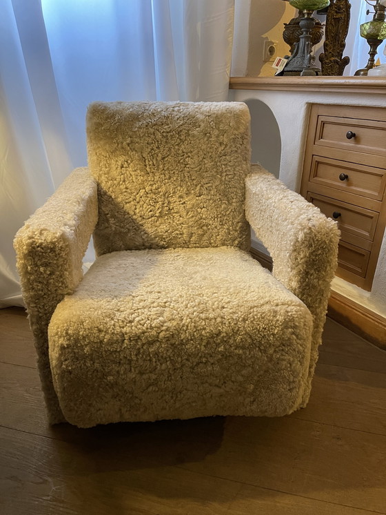 Image 1 of Cassina Fauteuils Utrecht in schapenvacht