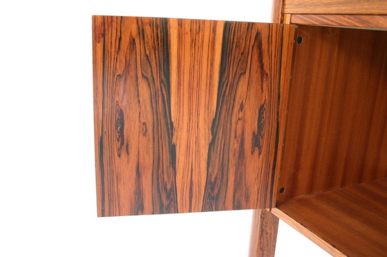 Image 1 of Deens Mid Century Braziliaans palissander / Rio palissander uitvoerend schrijfbureau / bureau