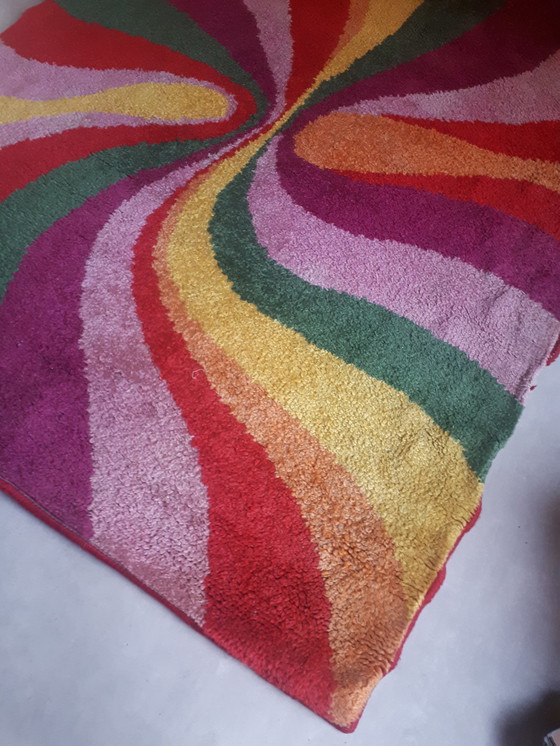 Image 1 of Vintage funky vloerkleed