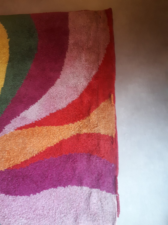 Image 1 of Vintage funky vloerkleed