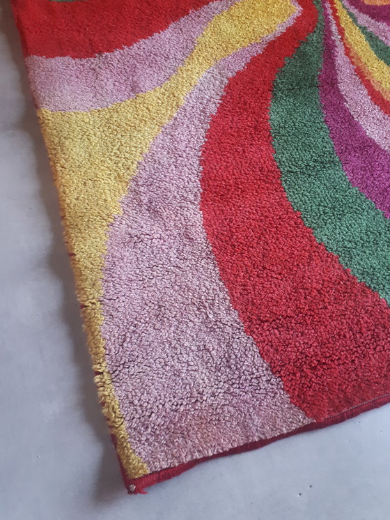 Image 1 of Vintage funky vloerkleed