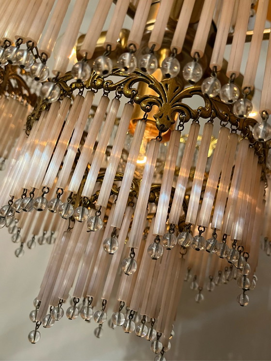 Image 1 of Art nouveau hanglamp kroonluchter