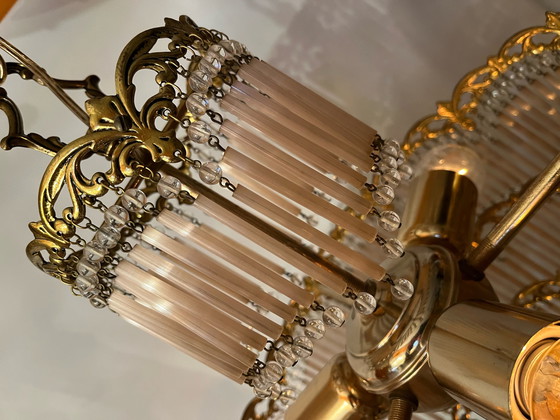 Image 1 of Art nouveau hanglamp kroonluchter