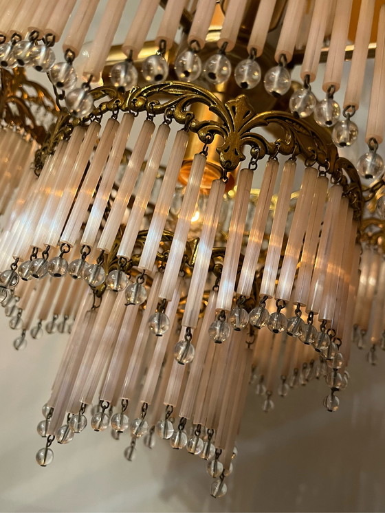 Image 1 of Art nouveau hanglamp kroonluchter