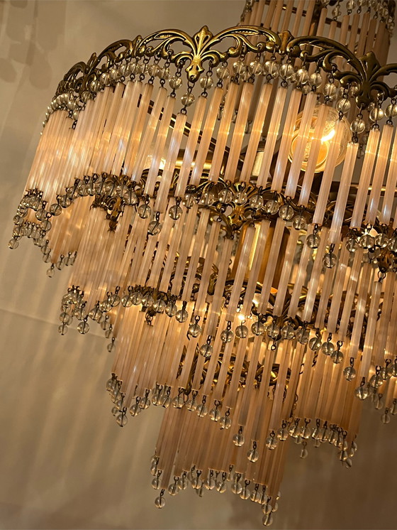 Image 1 of Art nouveau hanglamp kroonluchter