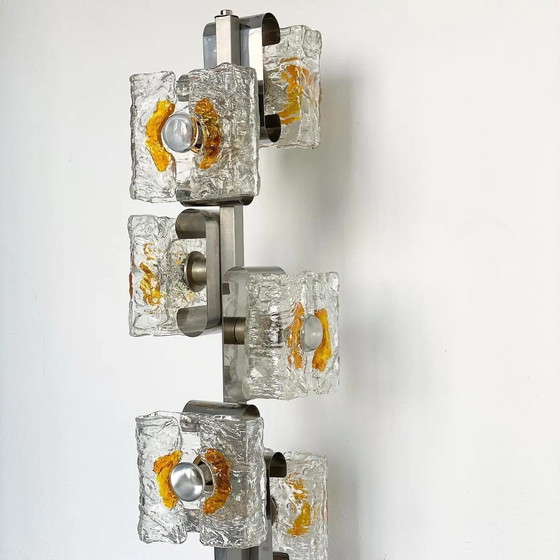 Image 1 of Vintage Murano glazen vloerlamp