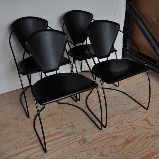 4x Arrben 'Linda' Eetkamerstoelen