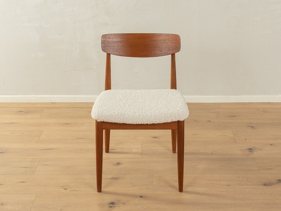 Image 1 of 4x Casala eetkamerstoelen in teddy stof