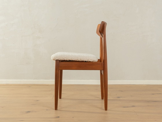 Image 1 of 4x Casala eetkamerstoelen in teddy stof