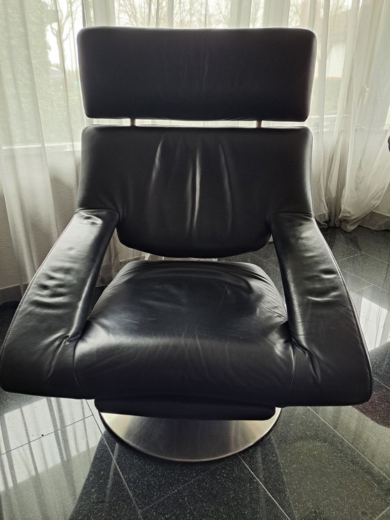 Image 1 of De Sede draaiende relax fauteuil