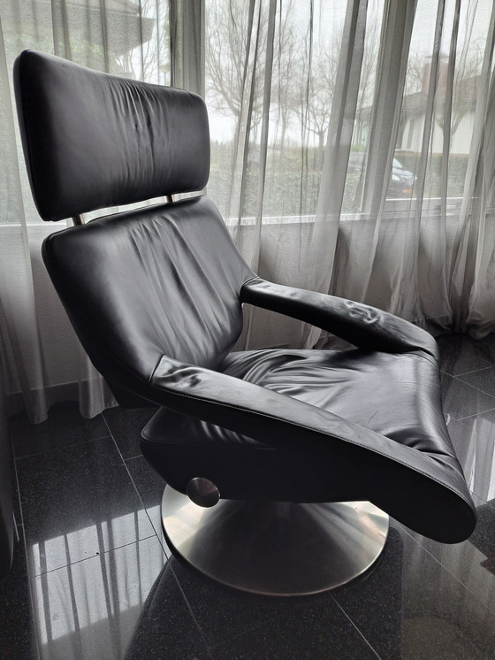 Image 1 of De Sede draaiende relax fauteuil