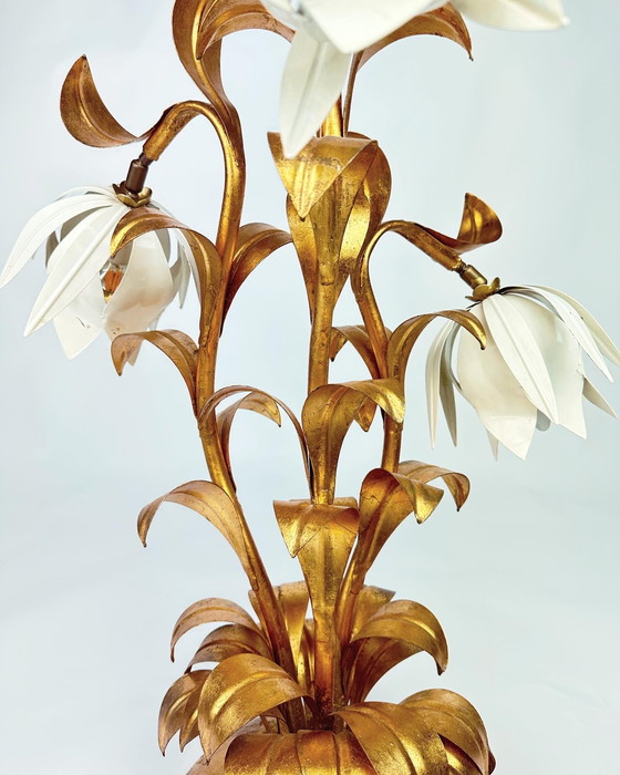 Image 1 of Vintage florale lamp