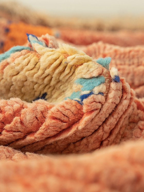 Image 1 of vintage Boujad, berber vloerkleed, 130 X 300 cm