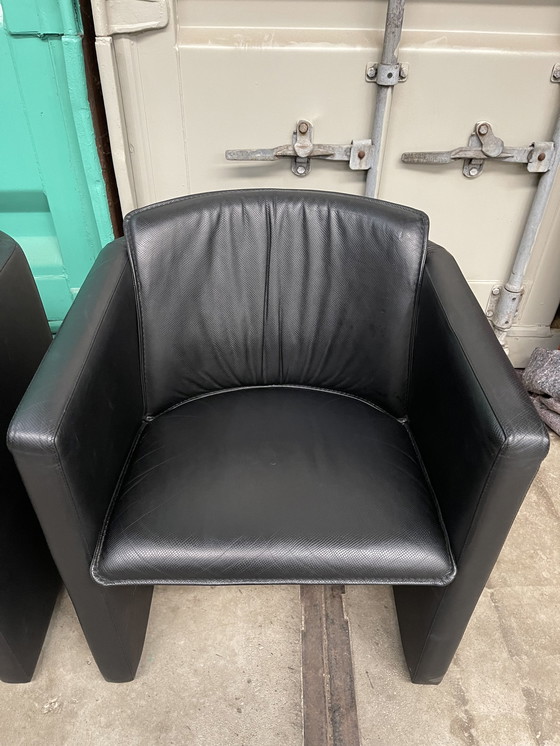 Image 1 of 2x Leolux fauteuil