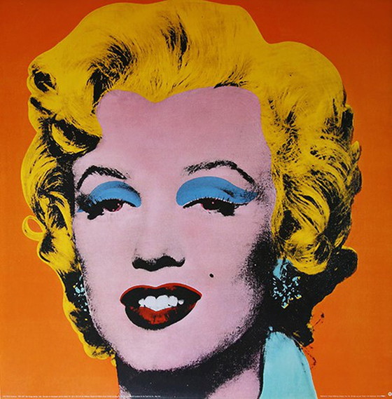 Image 1 of Andy Warhol - Marilyn Monroe (orange)