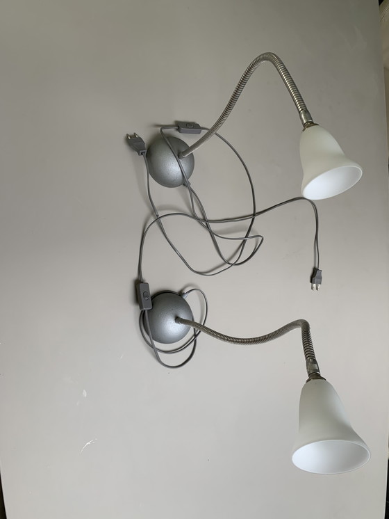 Image 1 of 2x Rob Nollet vuurpijl lamp