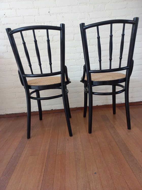 Image 1 of 2x Vintage stoelen