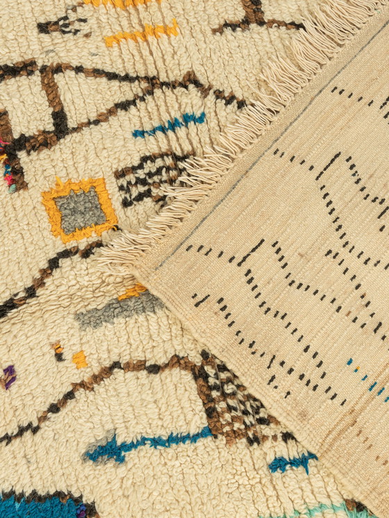 Image 1 of  Vintage Azilal, Berbers tapijt, 140 X 220 