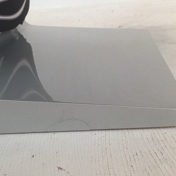 Image 1 of Vintage "Ribbon" stoel met voetenbank in zwarte momentum stof van Pierre Paulin voor Artifort, Frankrijk 1990