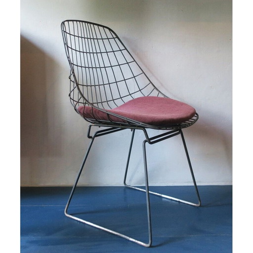 Vintage SM05 stoel van Cees Braakman voor Pastoe, 1950