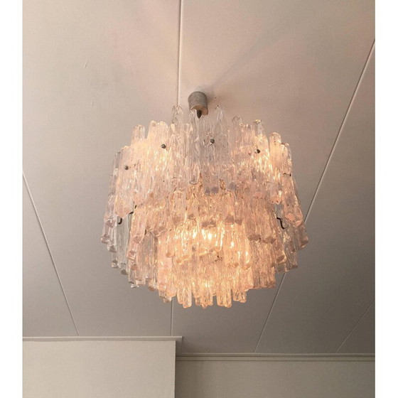 Image 1 of Vintage hanglamp van luciet en metaal, 1960