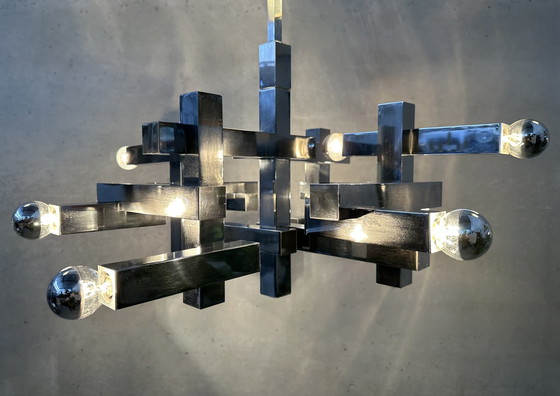 Image 1 of Vintage design ‘metric’ hanglamp - Sciolari