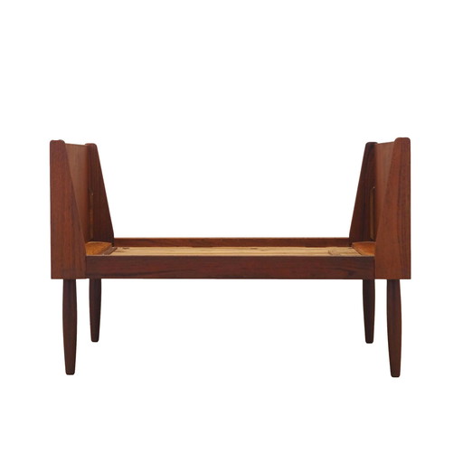 Teak bed, Deens ontwerp, 1970S, Productie: Denemarken