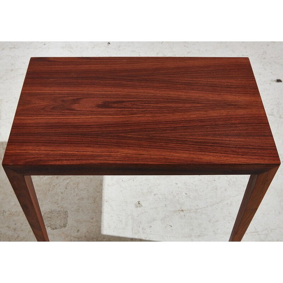 Image 1 of Vintage model 163 palissander nesttafels van Severin Hansen voor Haslev Møbelfabrik