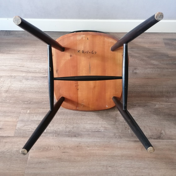 Image 1 of 4x Midcentury eetkamerstoel