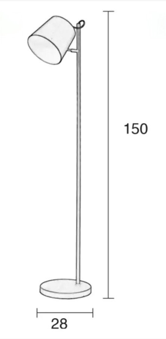 Image 1 of Buckle Head Vloerlamp Zwart