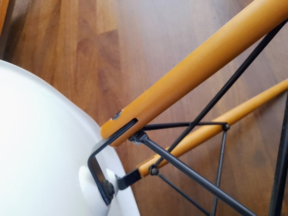 Image 1 of 6x Eames DSW eetkamerstoel Vitra