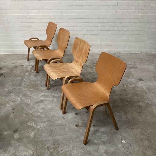 Vintage Plywood Stoelen