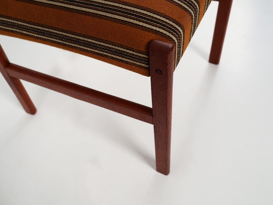 Image 1 of Set van zes teakhouten stoelen, Deens ontwerp, 1970S, Productie: Denemarken